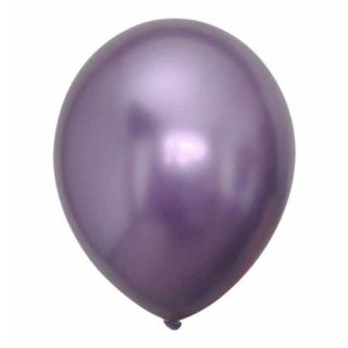 Хром балон Лилав 13 см/100 бр.