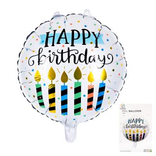 Фолио балон Happy birthday с хелий