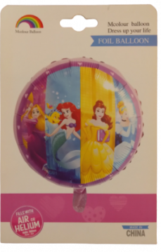 Фолио балон кръг Принцеси