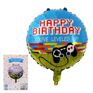Фолио балон Happy birthday /Game on