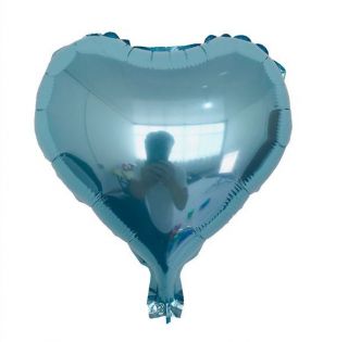 Фоилио балон Сърце - Светло син