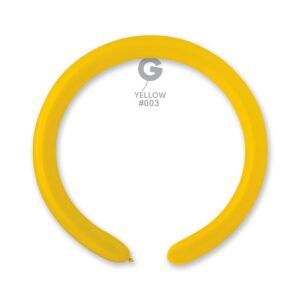 Балони за моделиране Yellow №36