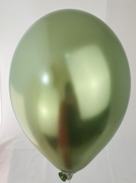Хром балон цвят Зелен Лайм- 50 бр.