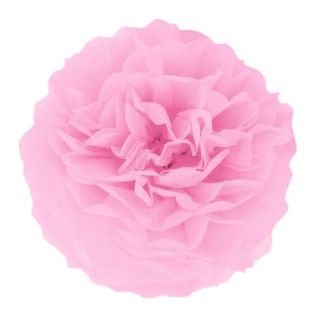 Хартиен помпон Розов 25 см