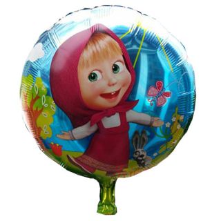 Фолио балон кръг Маша