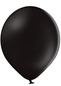 Латексов балон цвят Черен /025/ -30 см.