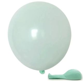 Латексов балон Макарон цвят Light Tiffany /Мента/ 13 см - 100 бр/пак