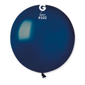 Латексов балон G19 цвят Navy №102 /48 см. - 1 бр. (без черти!)