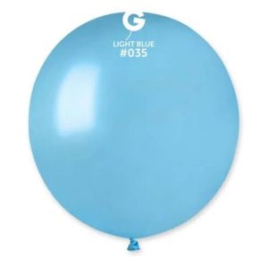 Латексов балон Light blue №80/ 035 - 38 см -50 бр./пак.