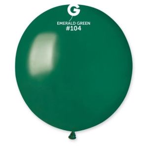 Латексов балон G19 Emerald /Bottle Green №104 - 48 см- 1 бр.