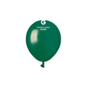 Латексов балон Emerald / Bottle Green №104-  12 см -10 бр./пак