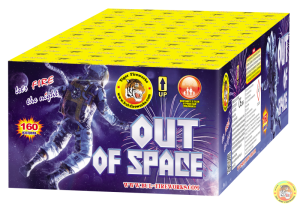 Пиробатерия OUT OF SPACE - 160 изстрела, TF004