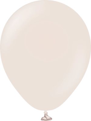 Балон Калисан цвят Retro white sand 12 см - 100 броя в пакет