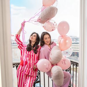 Латексови балони за Моминско парти Bride to be - 6 броя