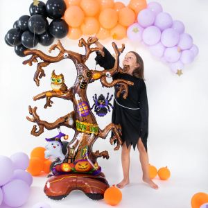 Фолио балон Дърво на стойка за Хелоуин /Halloween Tree